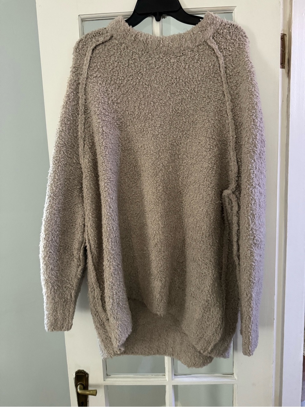 Free People Teddy Sweater Tunic Size L